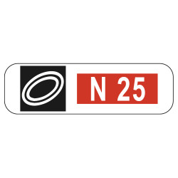 Panonceau Routier de type M10 identification dérogation périphérique et route nationale personnalisé M10c2 complément panneau