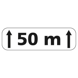 Panonceau Routier Galva Ecolign Type M2 - Personnalisable avec Étendue
