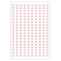 Planche A4 de 190 pictos en 10 x 10 mm Colonne seche (alimentation) pour plan d'evacuation