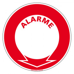 Panneau Incendie ALARME (A0032)