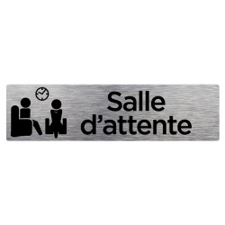 PLAQUE DE PORTE SALLE D'ATTENTE (Q0206)