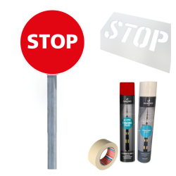Kit Panneau Pochoir STOP