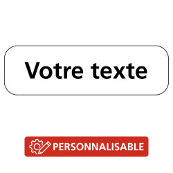 Panonceau Routier de type M9z Bretagne en Galva avec texte personnalisable