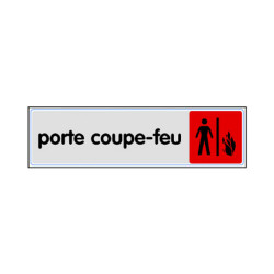 PLAQUE PLEXIGLASS PORTE COUPE-FEU (W40333341) A l'unité