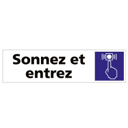 Plexiglass classique sonnez...