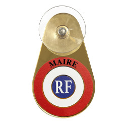 Macaron voiture maire