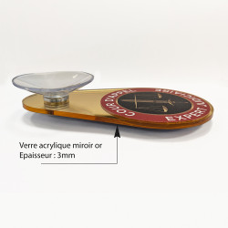 macaron expert judiciaire cour d'appel acrylique doré