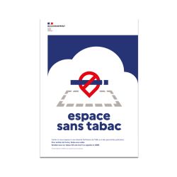 Panneau Espace sans tabac -...