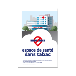 Panneau Espace santé sans...