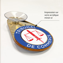insigne professionnel tribunal de commerce