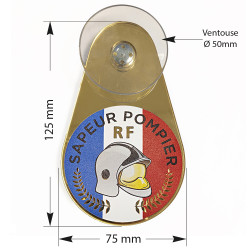 macaron ventouse sapeur pompier