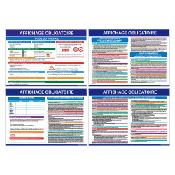 Kit d'affichage obligatoire du travail en entreprise