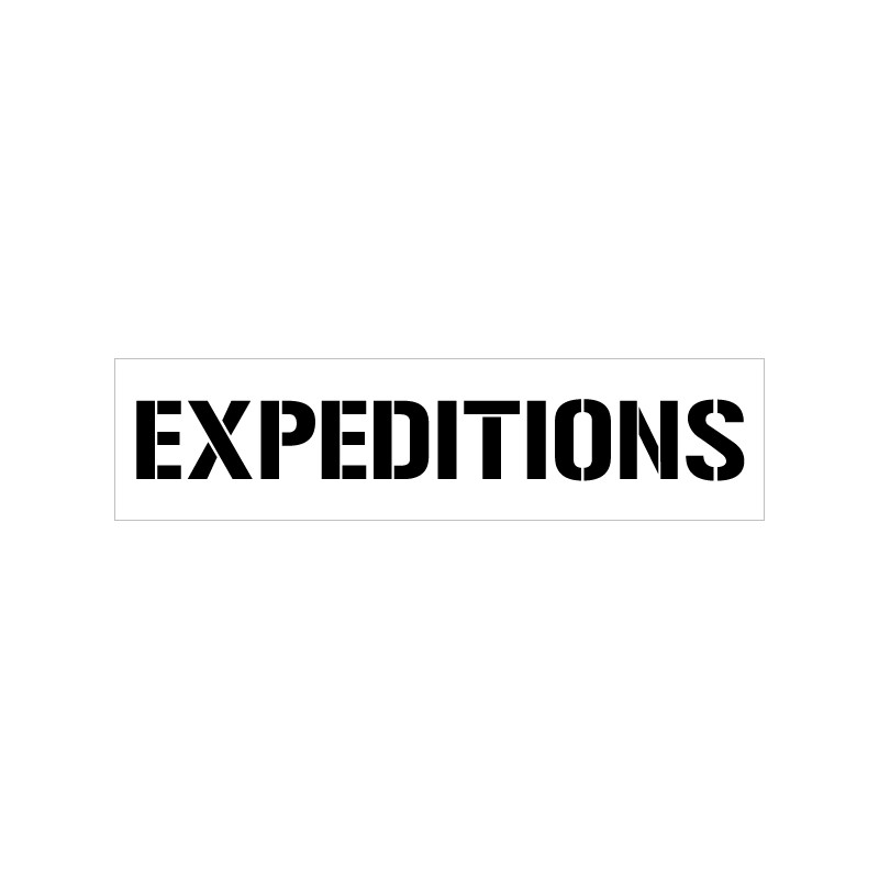 POCHOIR EXPEDITIONS (W0308)