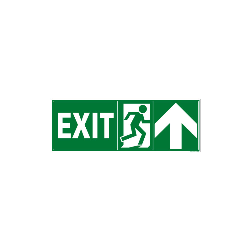 PANNEAU EXIT VERS LE HAUT (B0452) PANNEAU EXIT VERS LE HAUT (B0452)