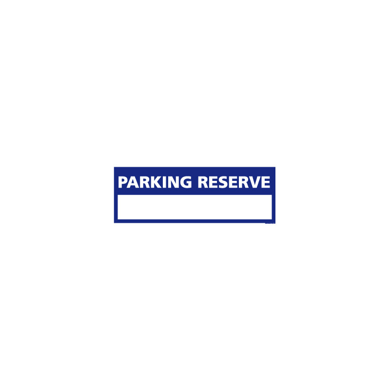 Panneau de signalisation PARKING PERSONNALISABLE (L0324)