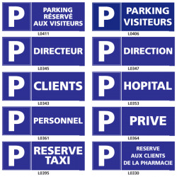 Panneau de Signalisation de parking