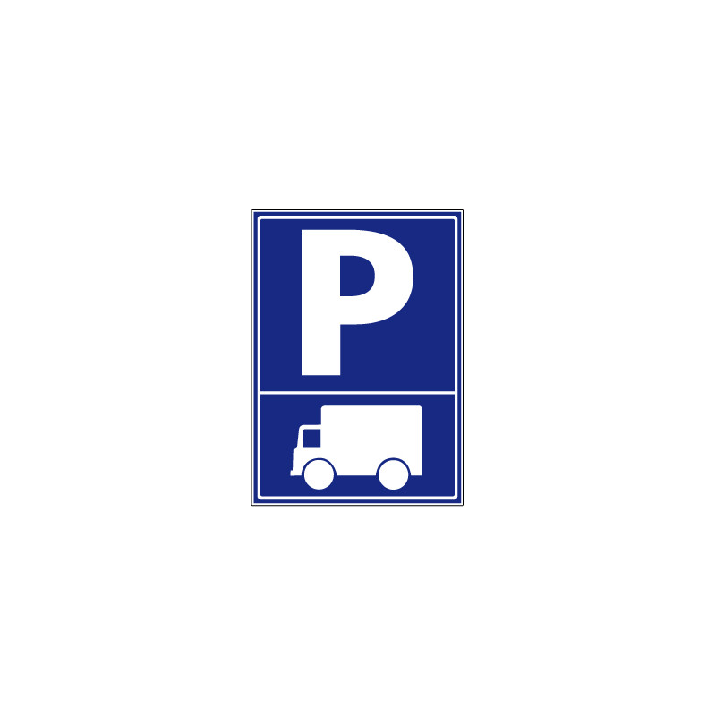 Panneau de signalisation PARKING CAMION (L0569)