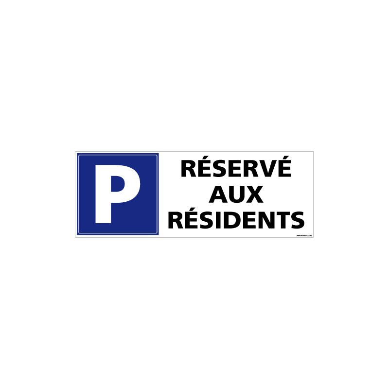 PANNEAU DE STATIONNEMENT INTERDIT 24H/24 ET 7J/7 - PARKING PRIVE (L1201)