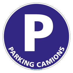 PANNEAU PARKING CAMIONS (L0723)