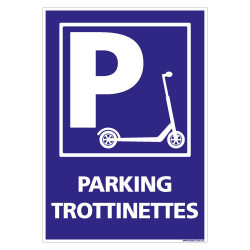 PANNEAU PARKING POUR TROTTINETTES (L0768)