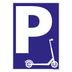 PANNEAU PARKING SPECIAL TROTTINETTES (L0772)