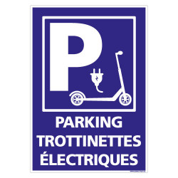 PANNEAU PARKING POUR TROTTINETTES ELECTRIQUES (L0775)