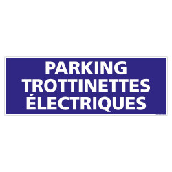 PANNEAU PARKING POUR TROTTINETTES ELECTRIQUES HORIZONTAL (L0780)