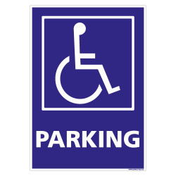 PANNEAU PARKING HANDICAPE (L0954)