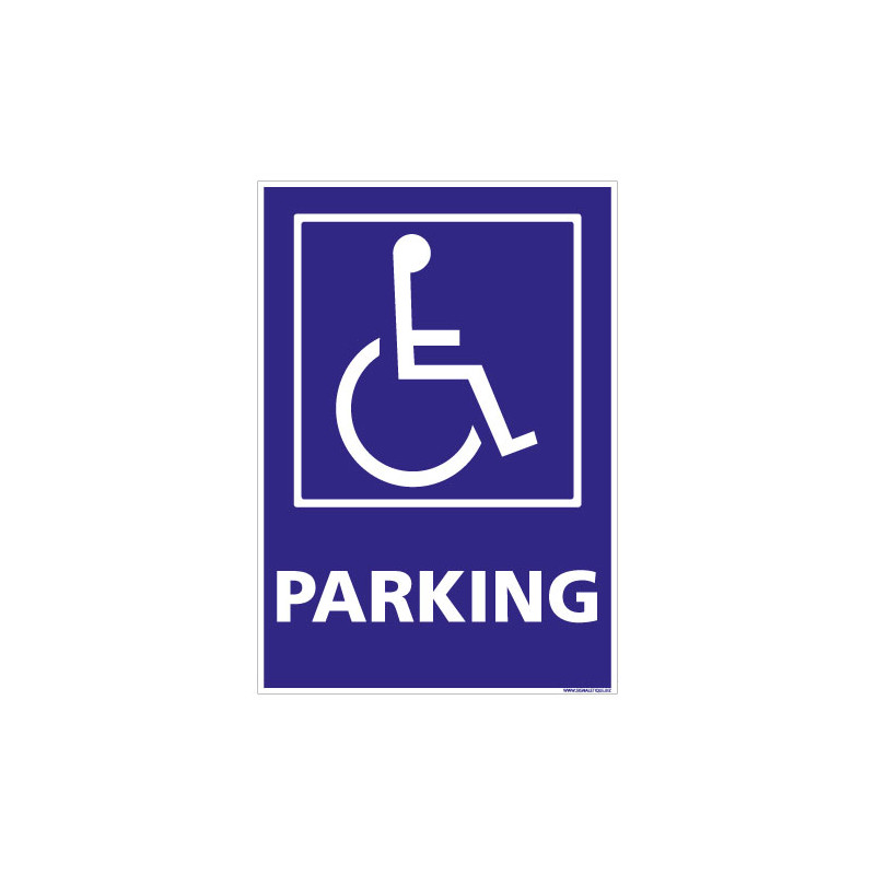 PANNEAU PARKING HANDICAPE (L0954)