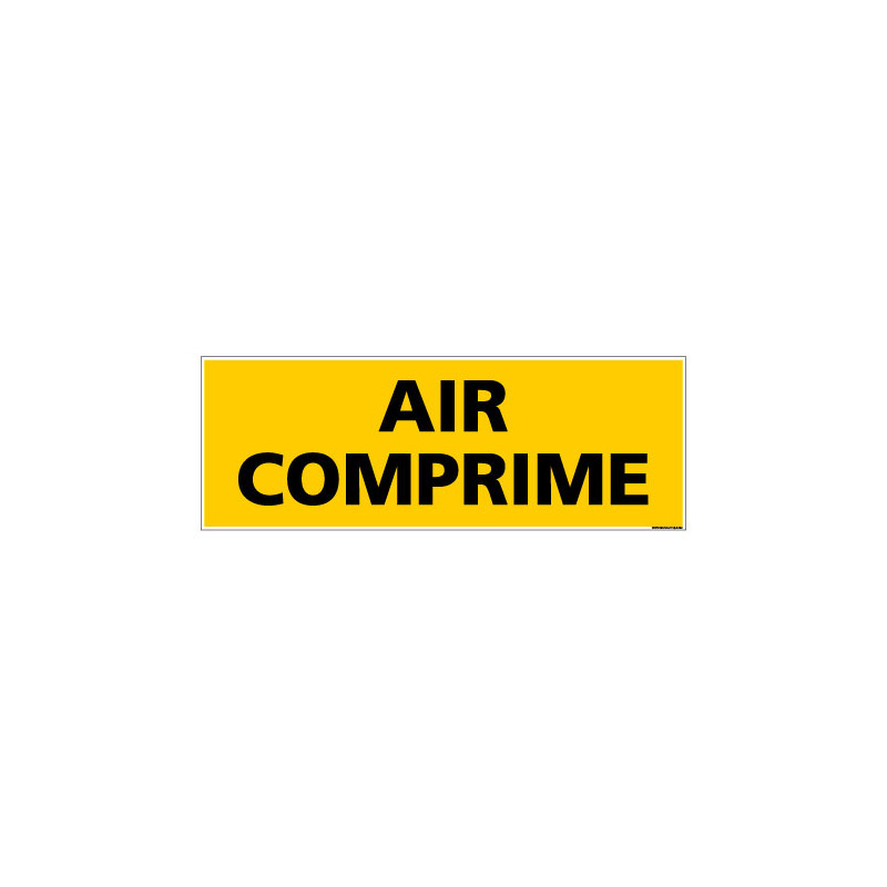 Panneau de Signalisation danger AIR COMPRIME (C0090)