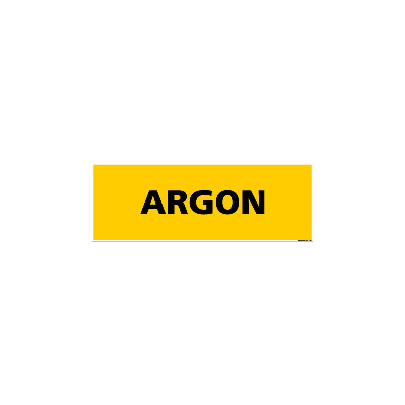 Panneau de Signalisation danger ARGON (C0098)