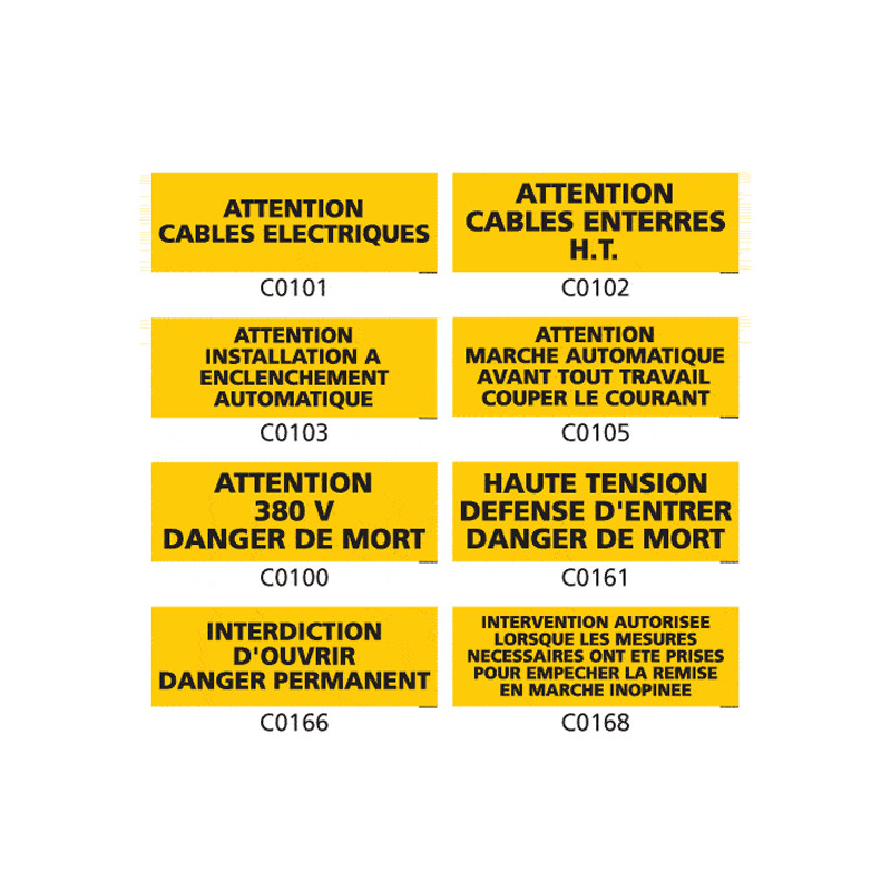 Panneau et Pictogramme de Signalisation danger electrique Panneau et Pictogramme de Signalisation danger electrique