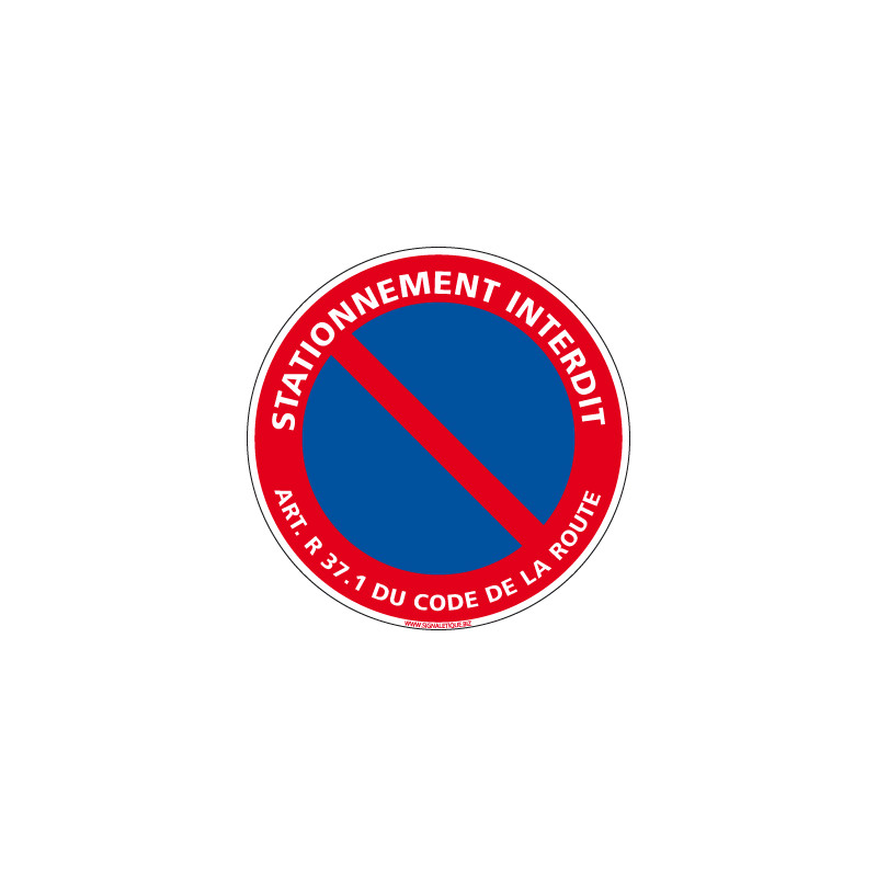 Panneau Interdit de Stationner (L0016PC) Panneau Interdit de Stationner (L0016PC)