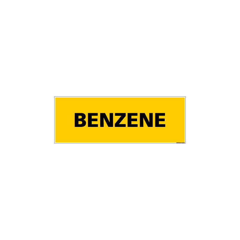 Panneau de Signalisation danger BENZENE (C0114)