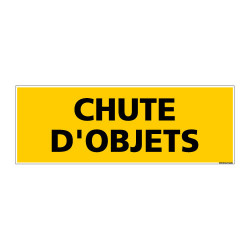 Panneau de Signalisation danger CHUTE D'OBJETS (C0121)