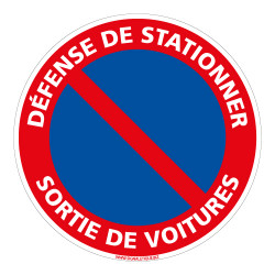 DISQUE DEFENSE DE STATIONNER (L0268)