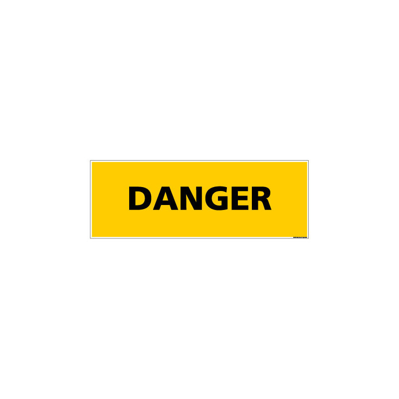 Panneau de Signalisation danger DANGER (C0125)