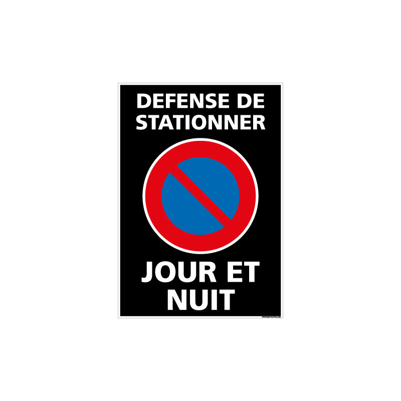 PANNEAU DEFENSE DE STATIONNER (L0293)