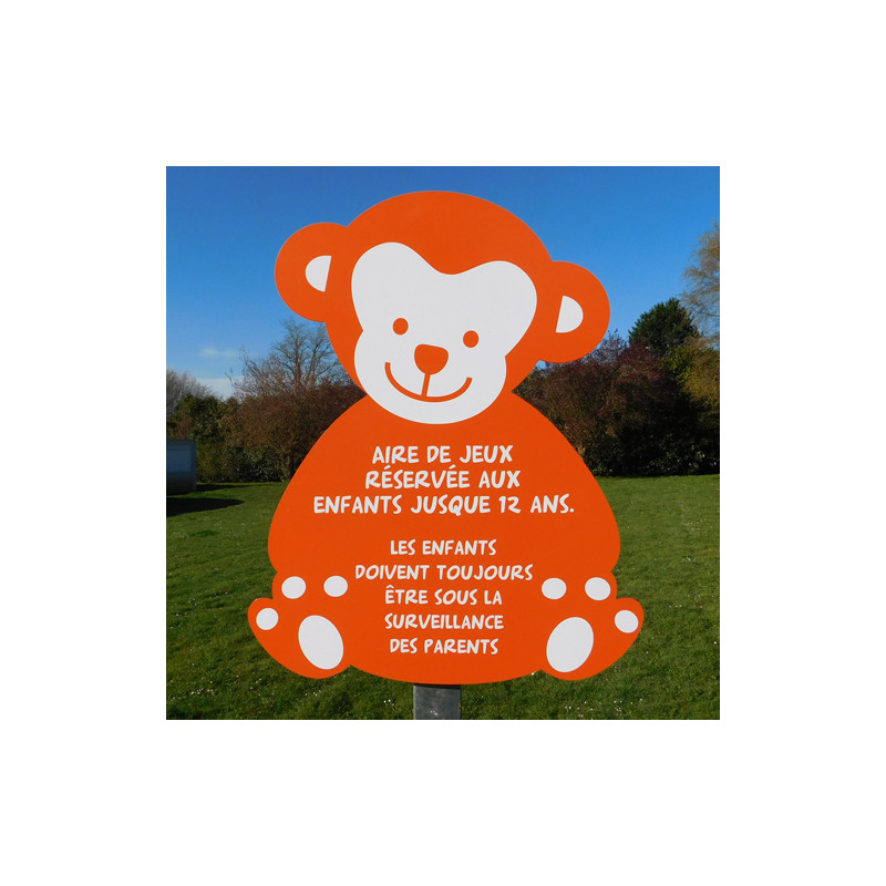 PANNEAU AIRE DE JEUX SINGE (WSING) PANNEAU AIRE DE JEUX SINGE (WSING)