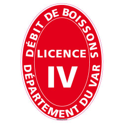 ADHESIF LICENCE 4 VAR (G1251)