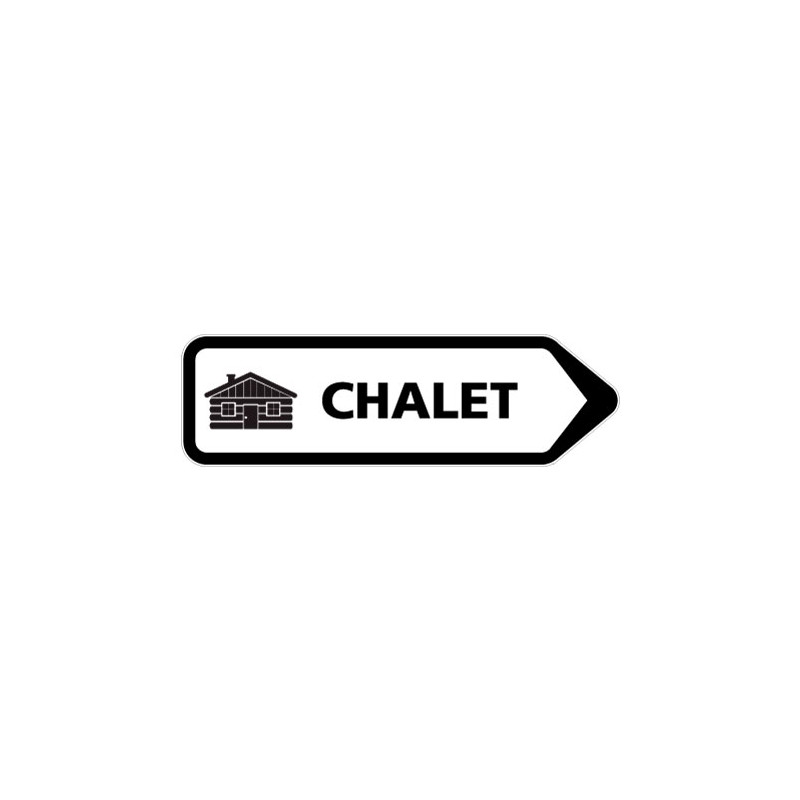 PANNEAU CHALET DROITE (H0274-FD)