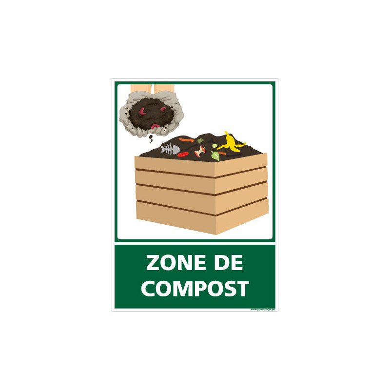 PANNEAU ZONE DE COMPOST (H0283)