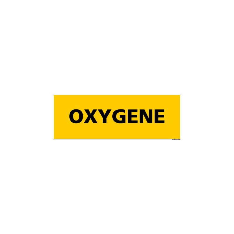 Panneau de Signalisation danger OXYGENE (C0194)