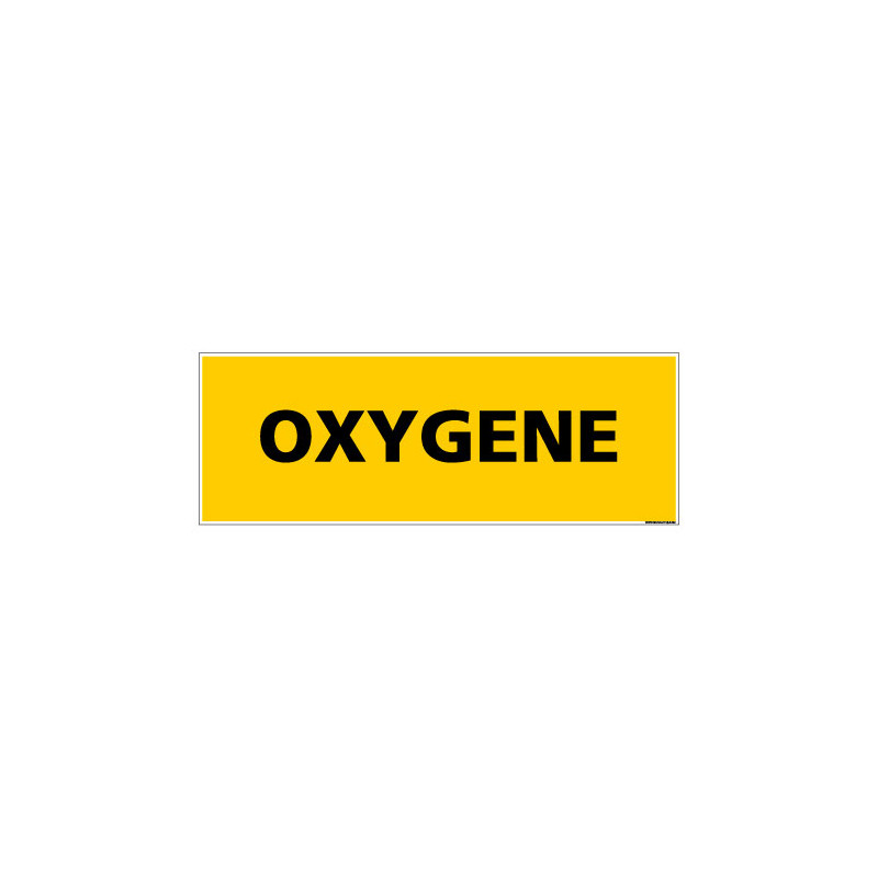 Panneau de Signalisation danger OXYGENE (C0194)