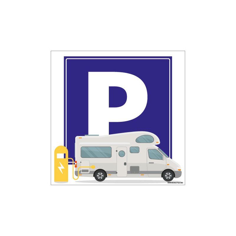 PANNEAU PARKING POUR CAMPING-CAR (H0458)