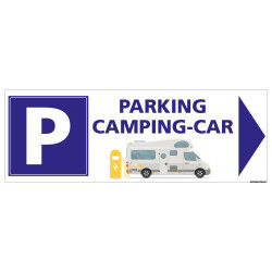 PANNEAU PARKING SPECIAL CAMPING-CAR (H0459)