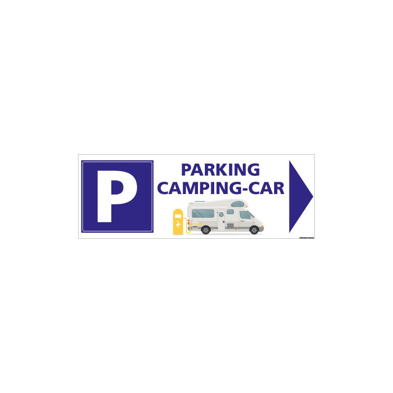 PANNEAU PARKING SPECIAL CAMPING-CAR (H0459)