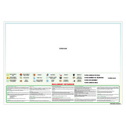 PANNEAU PERSONNALISABLE PLAN DE VOTRE CAMPING (H0502)