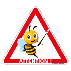 SIGNALISATION ATTENTION AUX ABEILLES (H0340T)