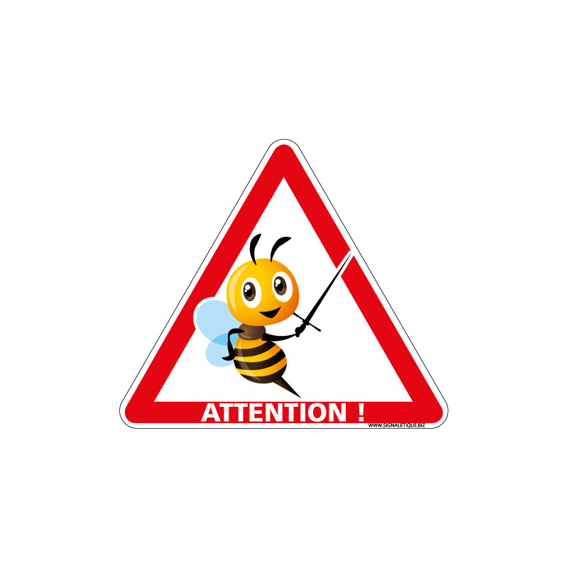 SIGNALISATION ATTENTION AUX ABEILLES (H0340T)